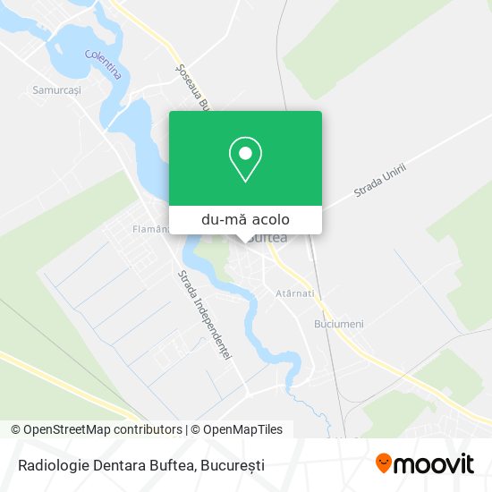 Hartă Radiologie Dentara Buftea