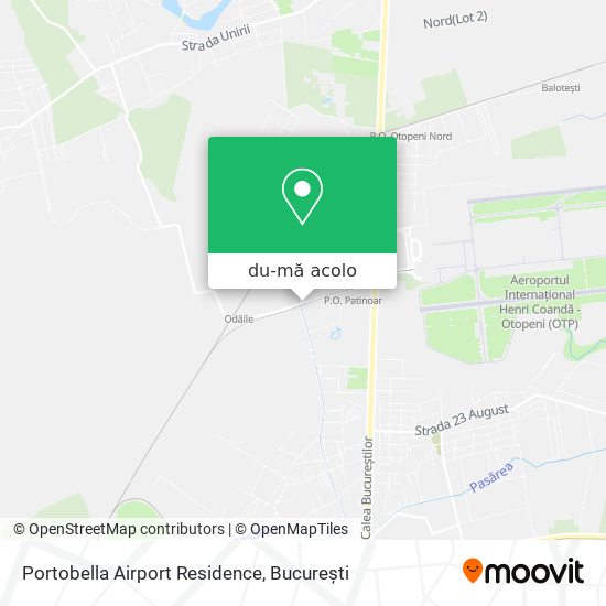 Hartă Portobella Airport Residence