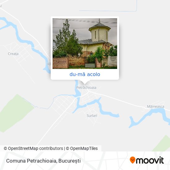 Hartă Comuna Petrachioaia