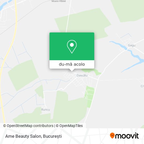 Hartă Ame Beauty Salon