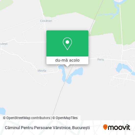Hartă Căminul Pentru Persoane Vârstnice