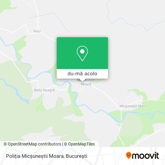 Hartă Poliția Micșuneștii Moara