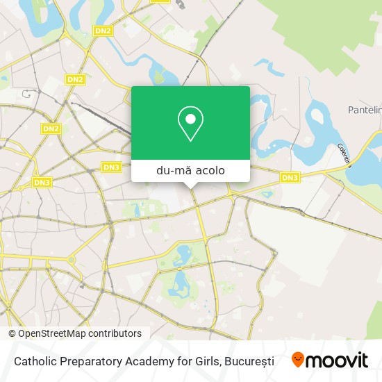 Hartă Catholic Preparatory Academy for Girls