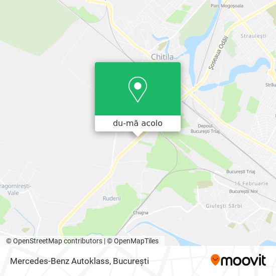 Hartă Mercedes-Benz Autoklass