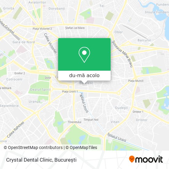Hartă Crystal Dental Clinic