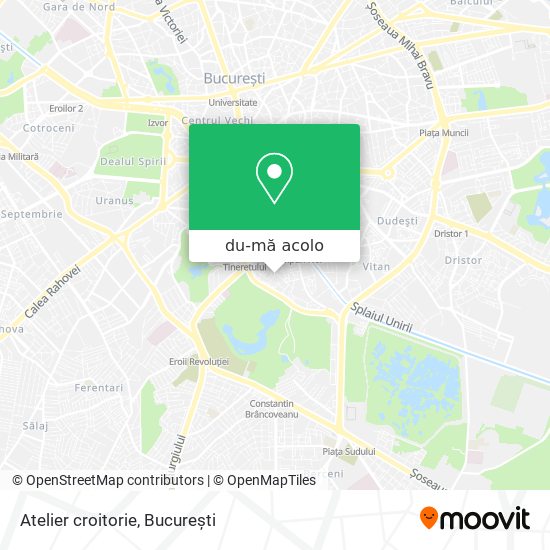 Hartă Atelier croitorie