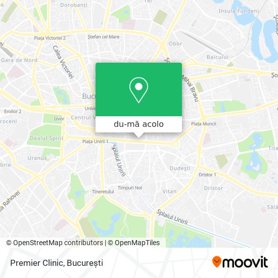 Hartă Premier Clinic