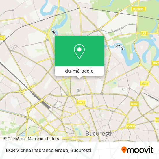 Hartă BCR Vienna Insurance Group