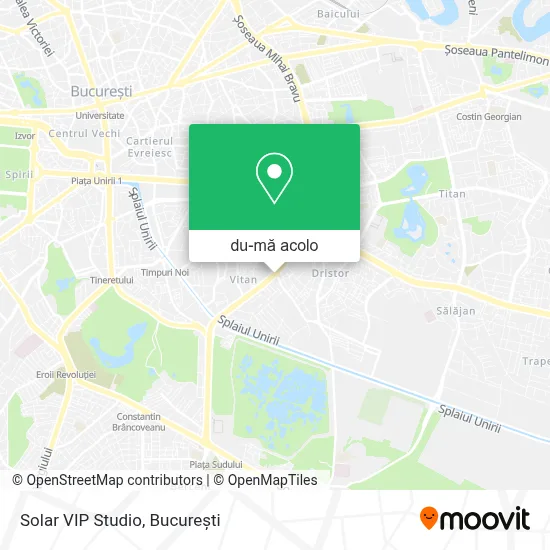 Hartă Solar VIP Studio