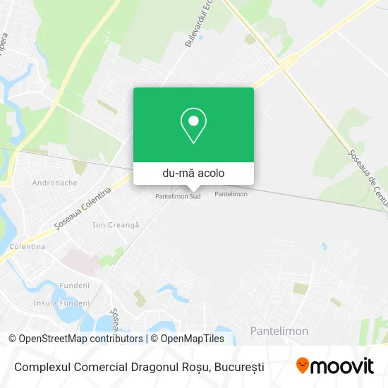 Hartă Complexul Comercial  Dragonul Roşu