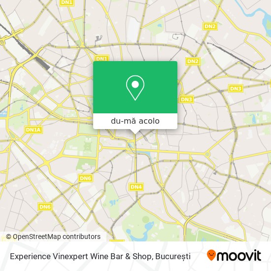 Hartă Experience Vinexpert Wine Bar & Shop