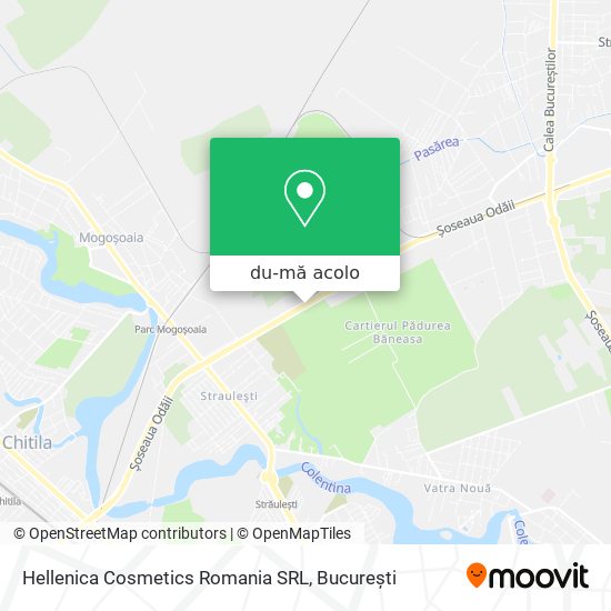 Hartă Hellenica Cosmetics Romania SRL
