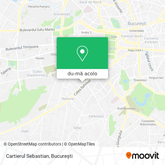 Hartă Cartierul Sebastian