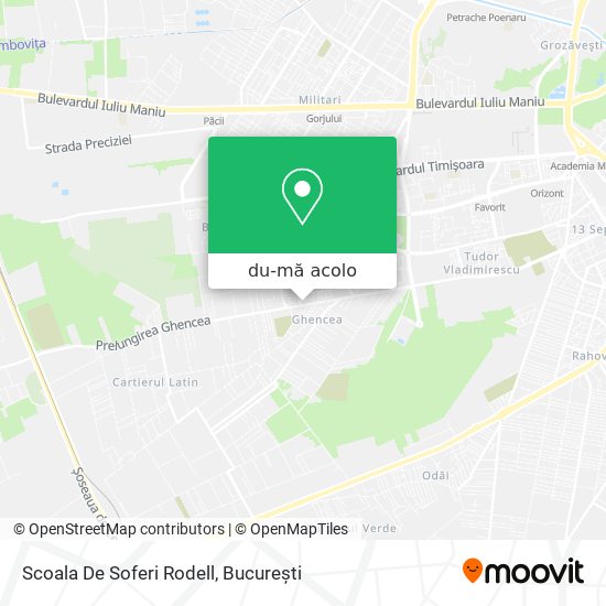 Hartă Scoala De Soferi Rodell