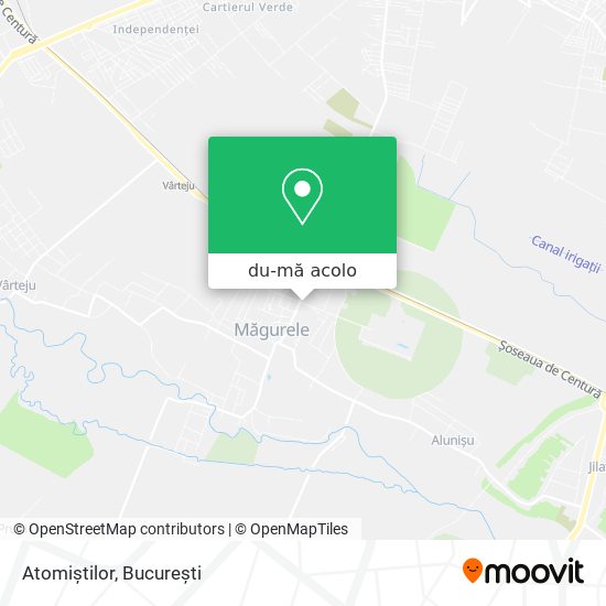 Hartă Atomiștilor