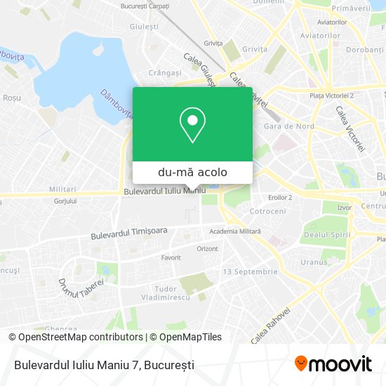 Hartă Bulevardul Iuliu Maniu 7