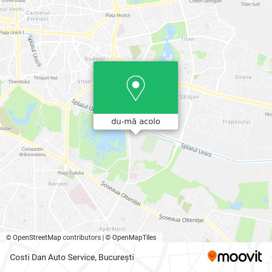 Hartă Costi Dan Auto Service