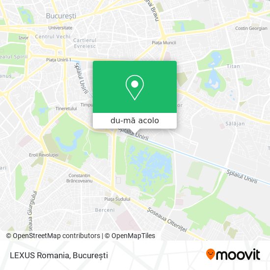 Hartă LEXUS Romania