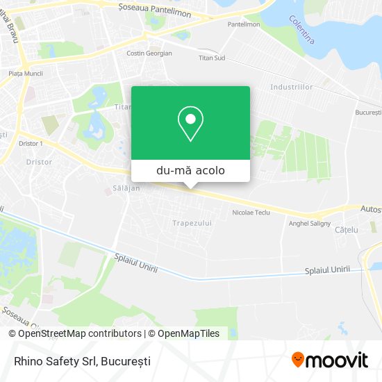 Hartă Rhino Safety Srl