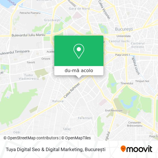 Hartă Tuya Digital Seo & Digital Marketing