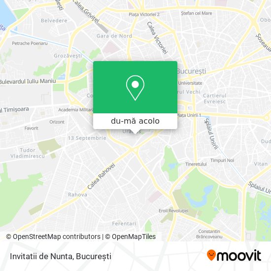 Hartă Invitatii de Nunta