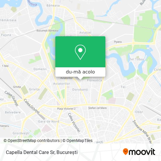 Hartă Capella Dental Care Sr