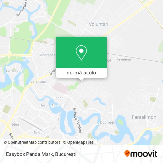 Hartă Easybox Panda Mark