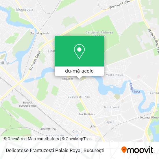 Hartă Delicatese Frantuzesti Palais Royal