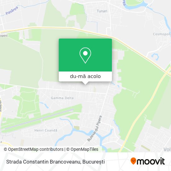 Hartă Strada Constantin Brancoveanu