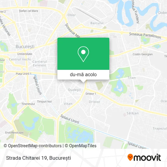 Hartă Strada Chitarei 19