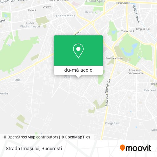 Hartă Strada Imașului