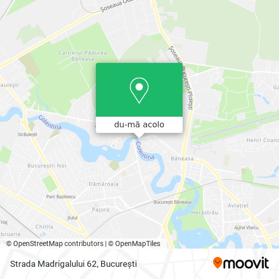 Hartă Strada Madrigalului 62