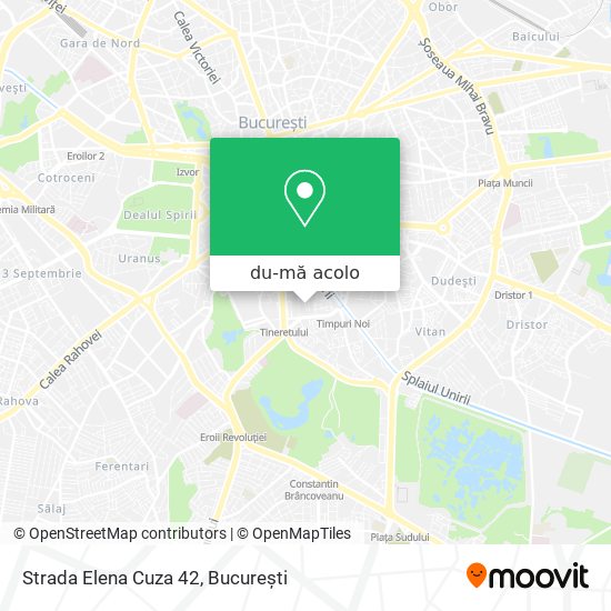 Hartă Strada Elena Cuza 42