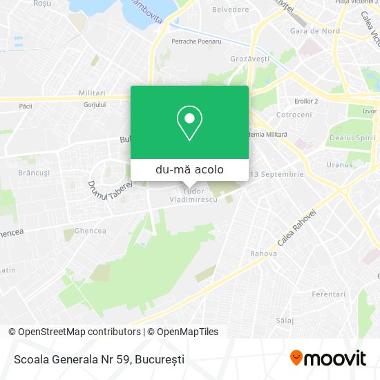 Hartă Scoala Generala Nr 59