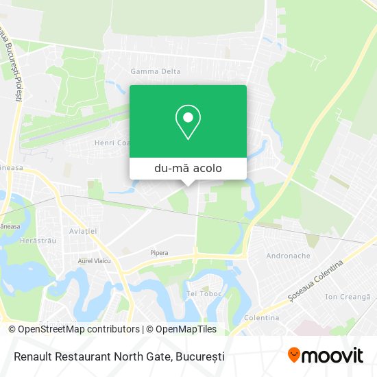 Hartă Renault Restaurant North Gate