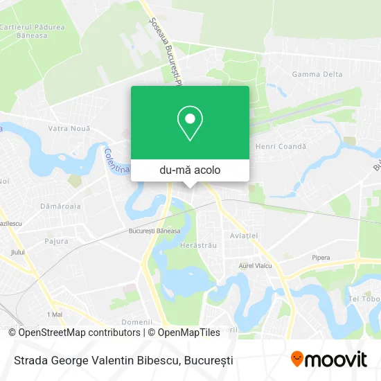 Hartă Strada George Valentin Bibescu