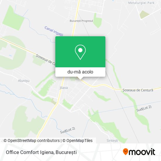 Hartă Office Comfort Igiena