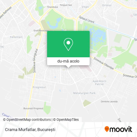 Hartă Crama Murfatlar