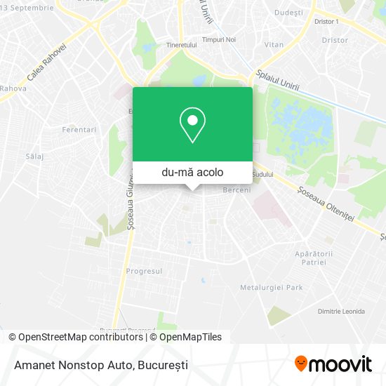 Hartă Amanet Nonstop Auto