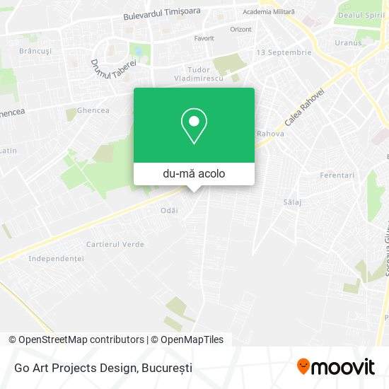 Hartă Go Art Projects Design