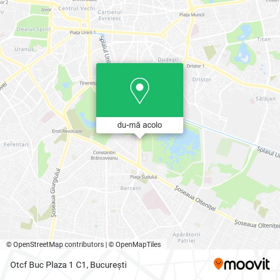 Hartă Otcf Buc Plaza 1 C1