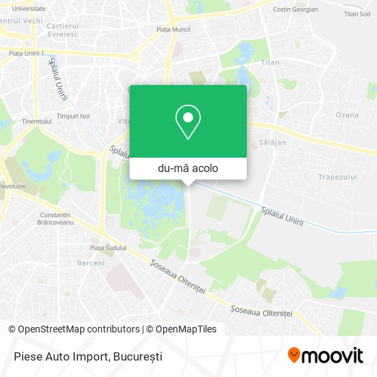 Hartă Piese Auto Import