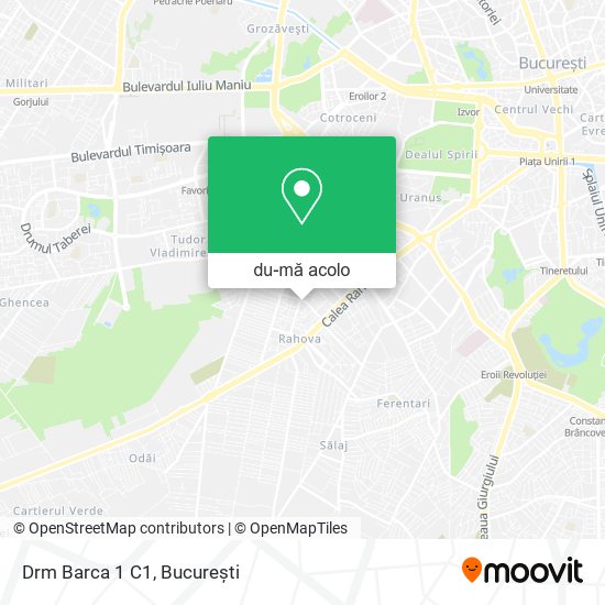 Hartă Drm Barca 1 C1