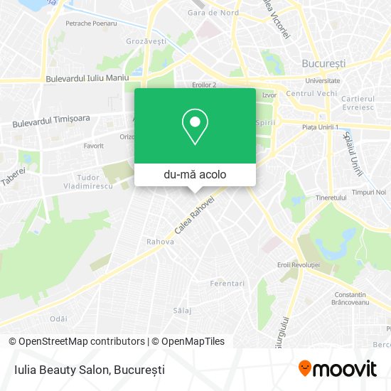 Hartă Iulia Beauty Salon