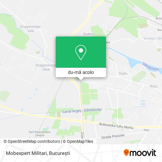 Hartă Mobexpert Militari