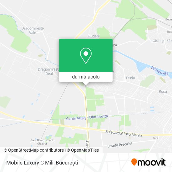 Hartă Mobile Luxury C Mili