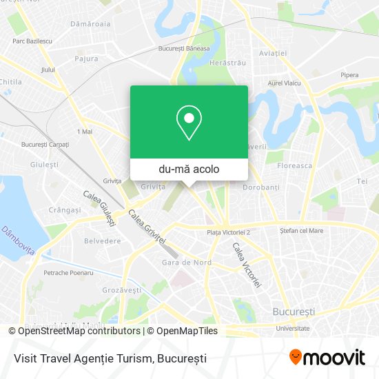 Hartă Visit Travel Agenție Turism