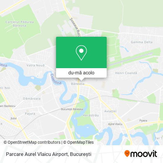 Hartă Parcare Aurel Vlaicu Airport