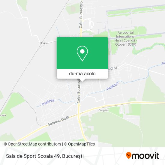 Hartă Sala de Sport Scoala 49