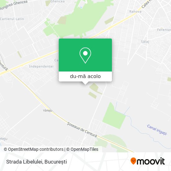 Hartă Strada Libelulei